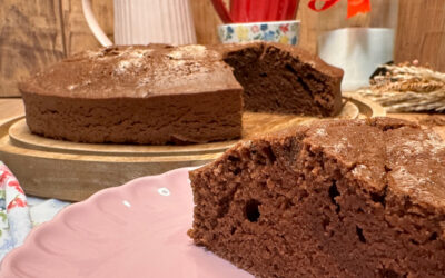 Bizcocho de chocolate vegano