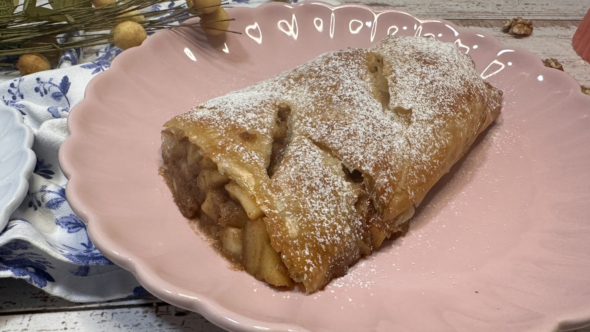 ¡Atreveos con nuestro strudel de manzana!