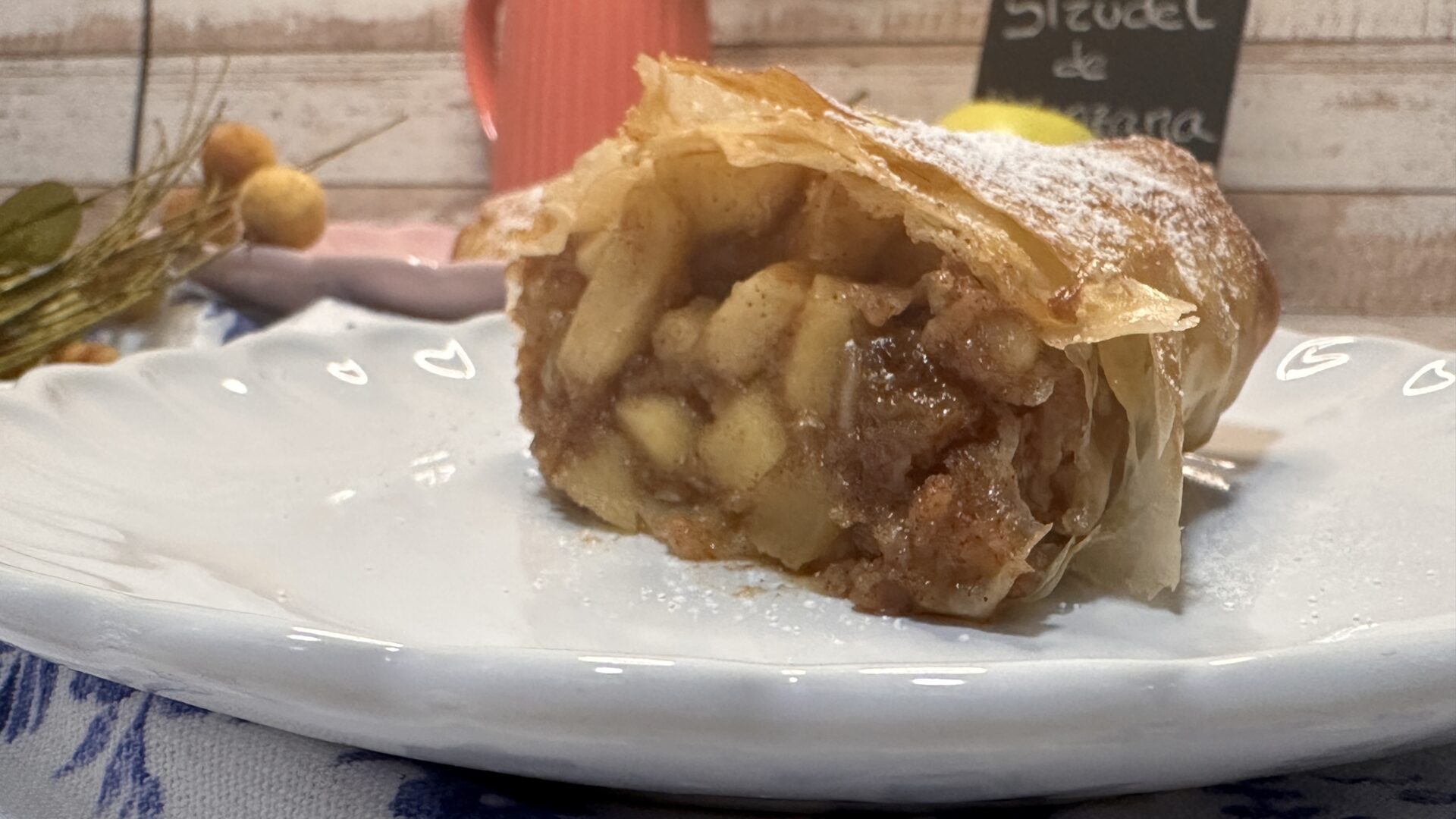 Strudel de manzana de Toledo en Dulce