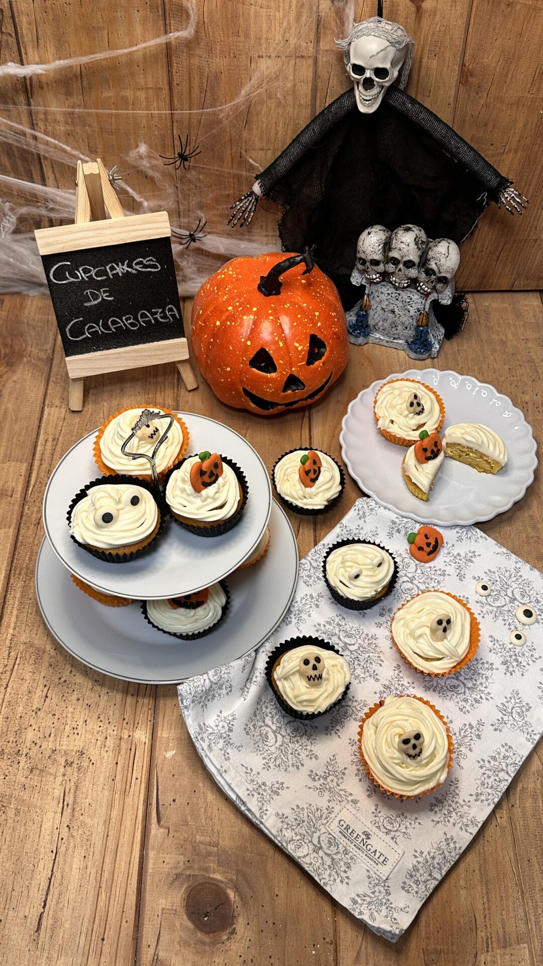 Cupcakes de calabaza de Toledo en Dulce