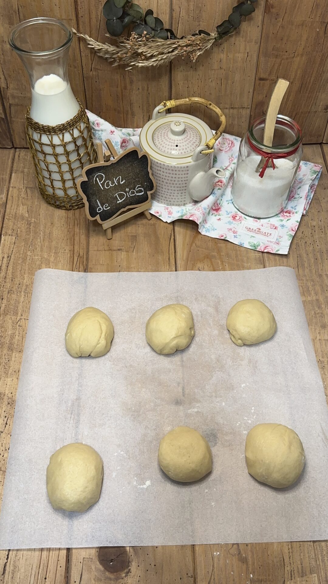 Pan de Dios_13 Dejamos de nuevo levar las seis porciones