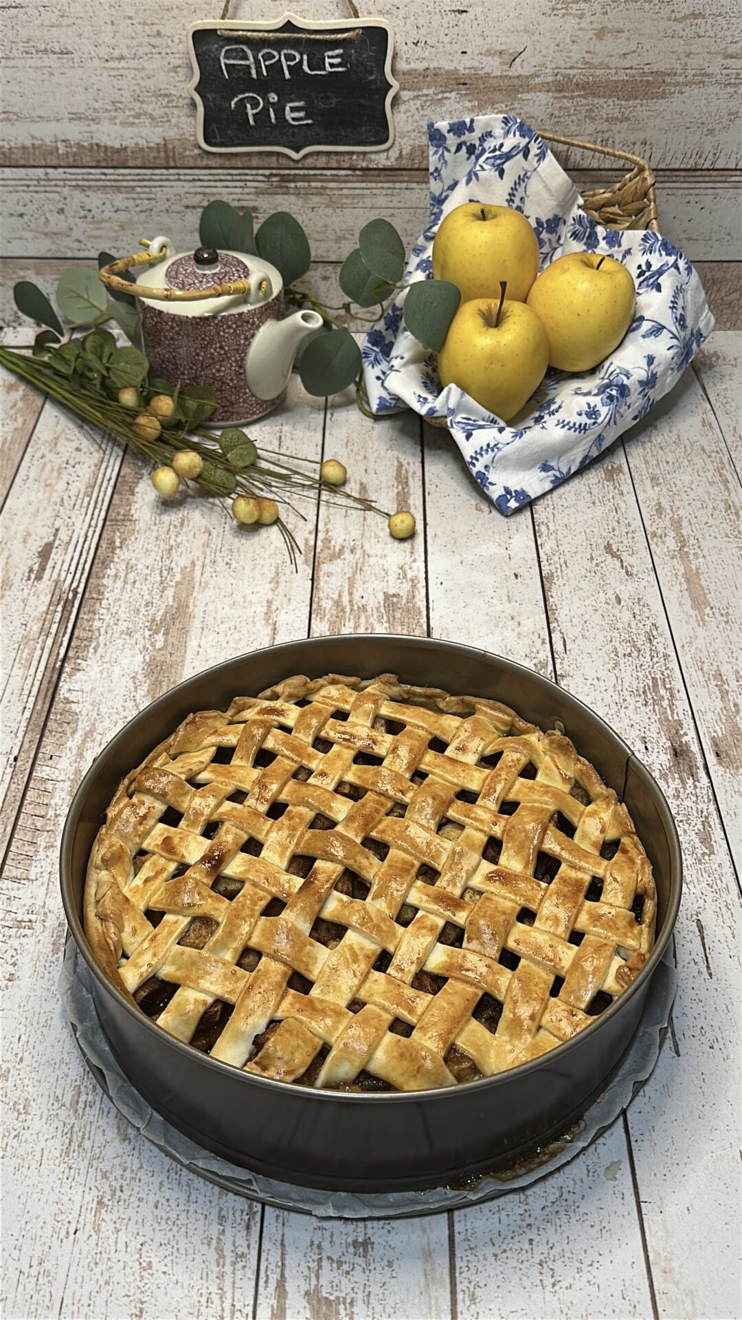 Nuestro apple pie recién horneado