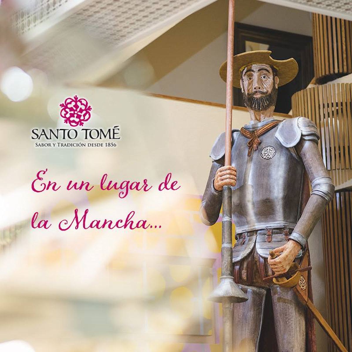 Don Quijote de mazapán, obrador Santo Tomé de Toledo