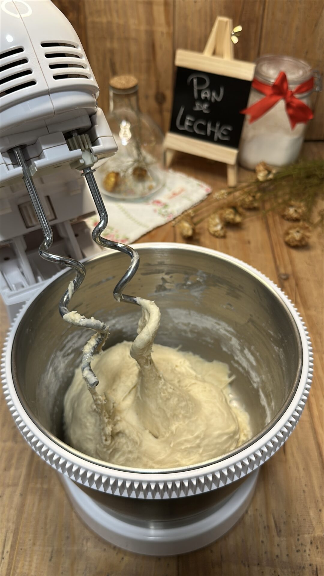 La masa de nuestro pan de leche