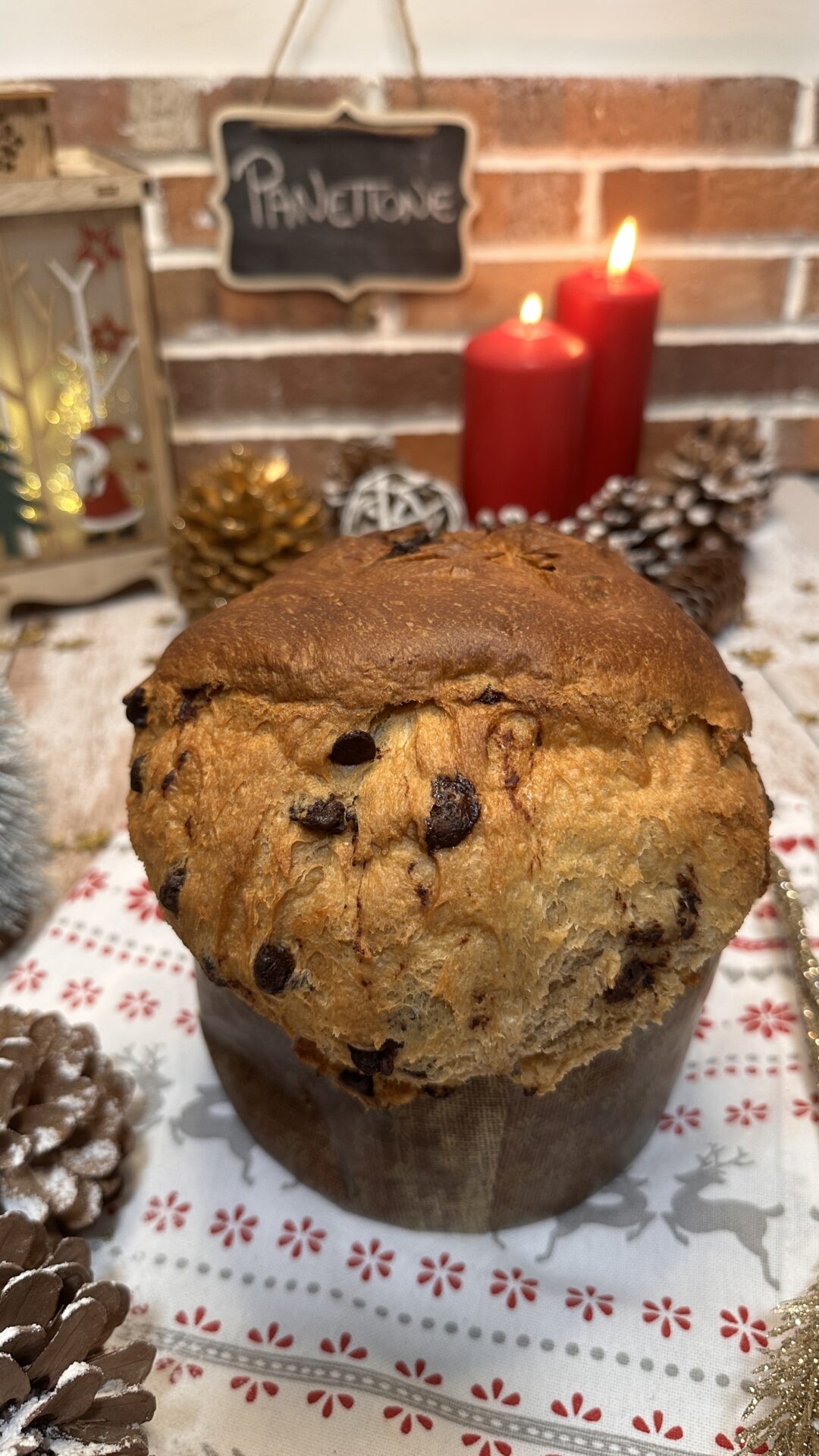 Tierno, esponjoso y delicioso panettone