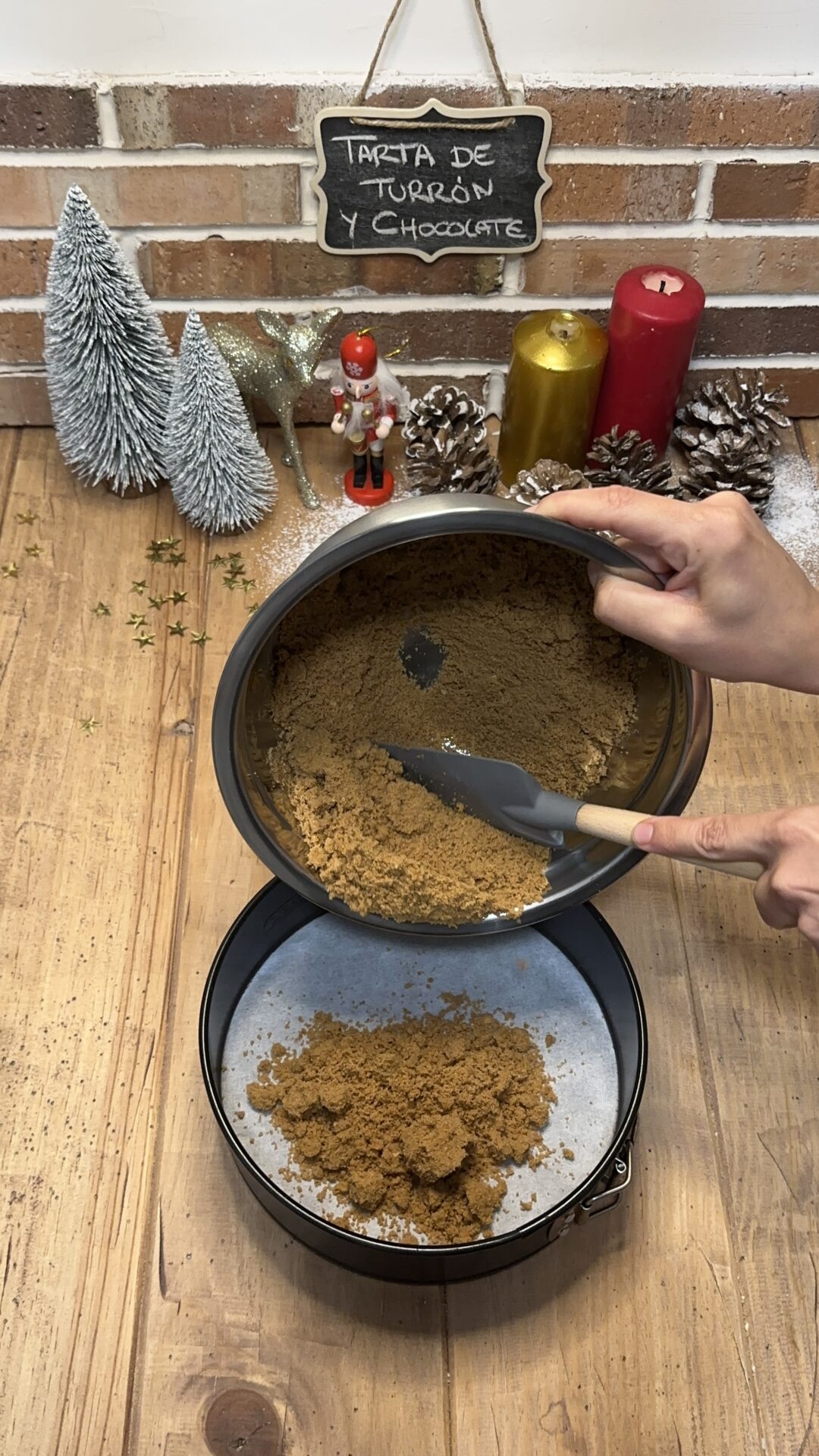 Mezclamos la levadura con la harina