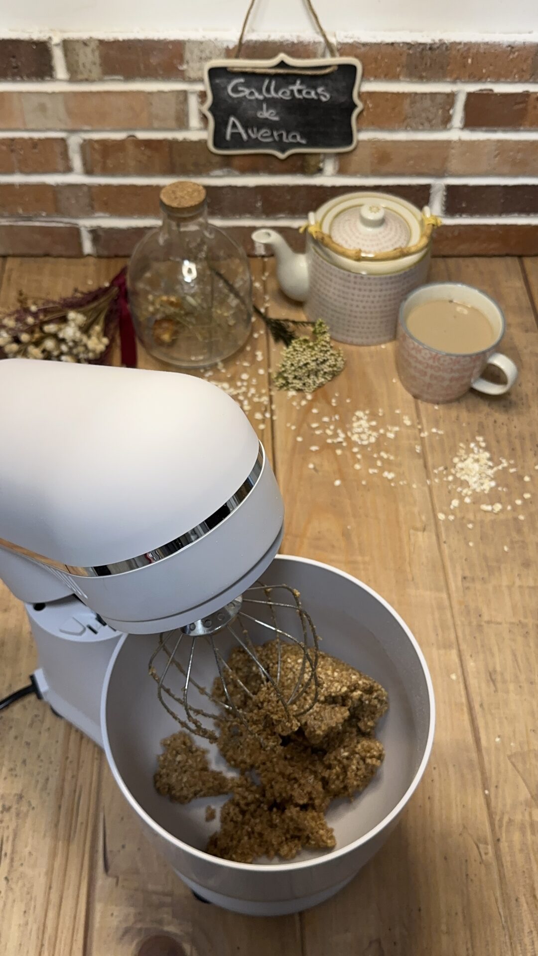 La masa de nuestras galletas de avena