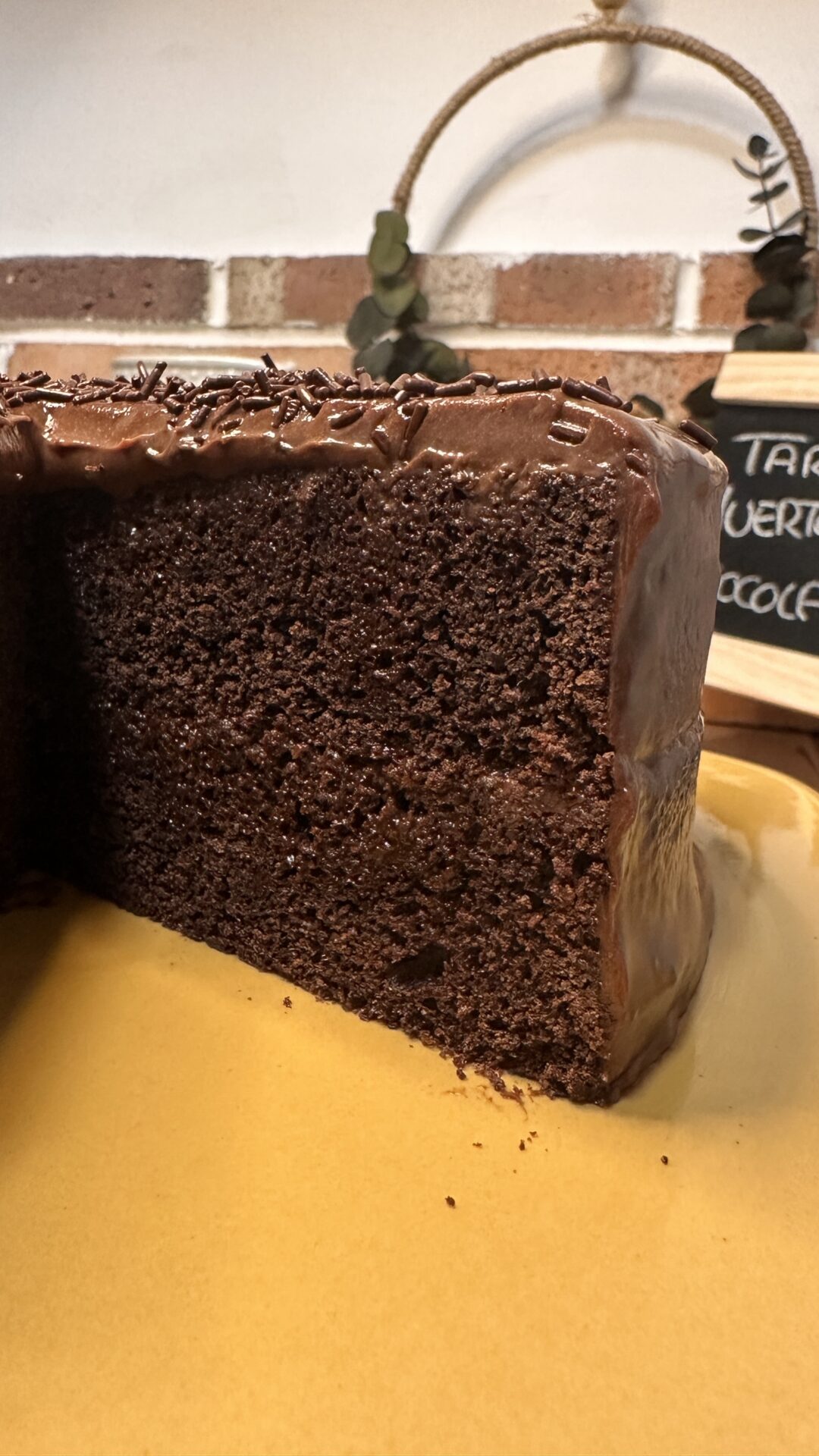Tarta muerte por chocolate_25 Fijaos en la increíble textura de esta deliciosa tarta muerte por chocolate