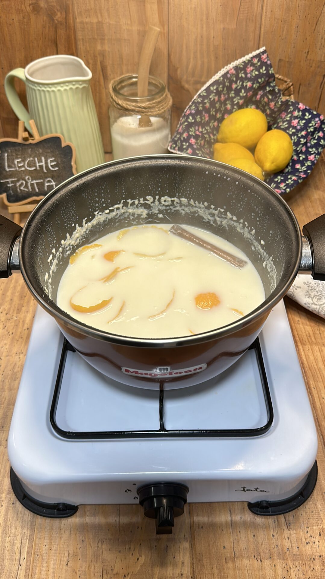 Nuestra leche ya infusionada