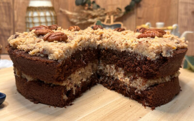 Pastel alemán de chocolate