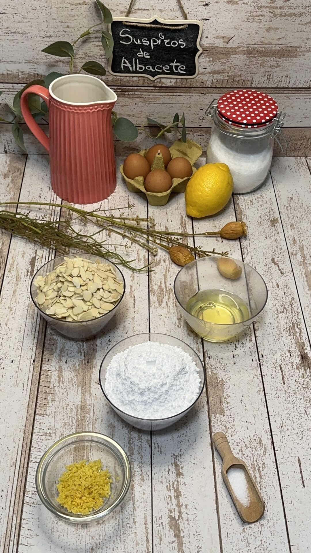 Suspiros de Albacete_1 Ingredientes de nuestros Suspiros de Albacete