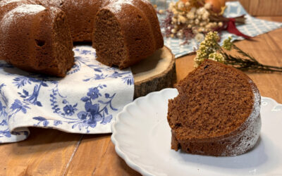 Bizcocho de chocolate y mascarpone