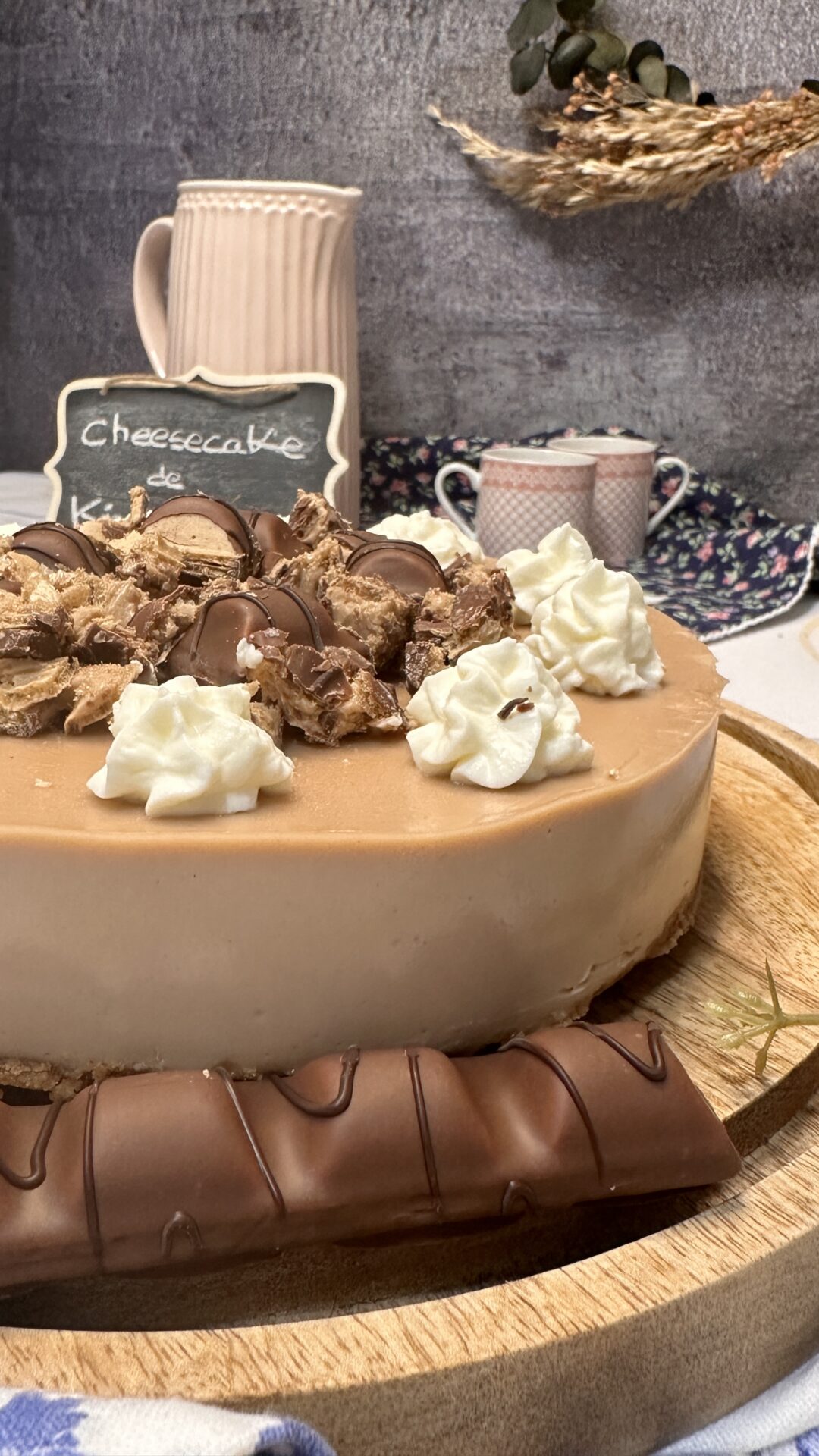 Cheesecake Kinder de Toledo en Dulce
