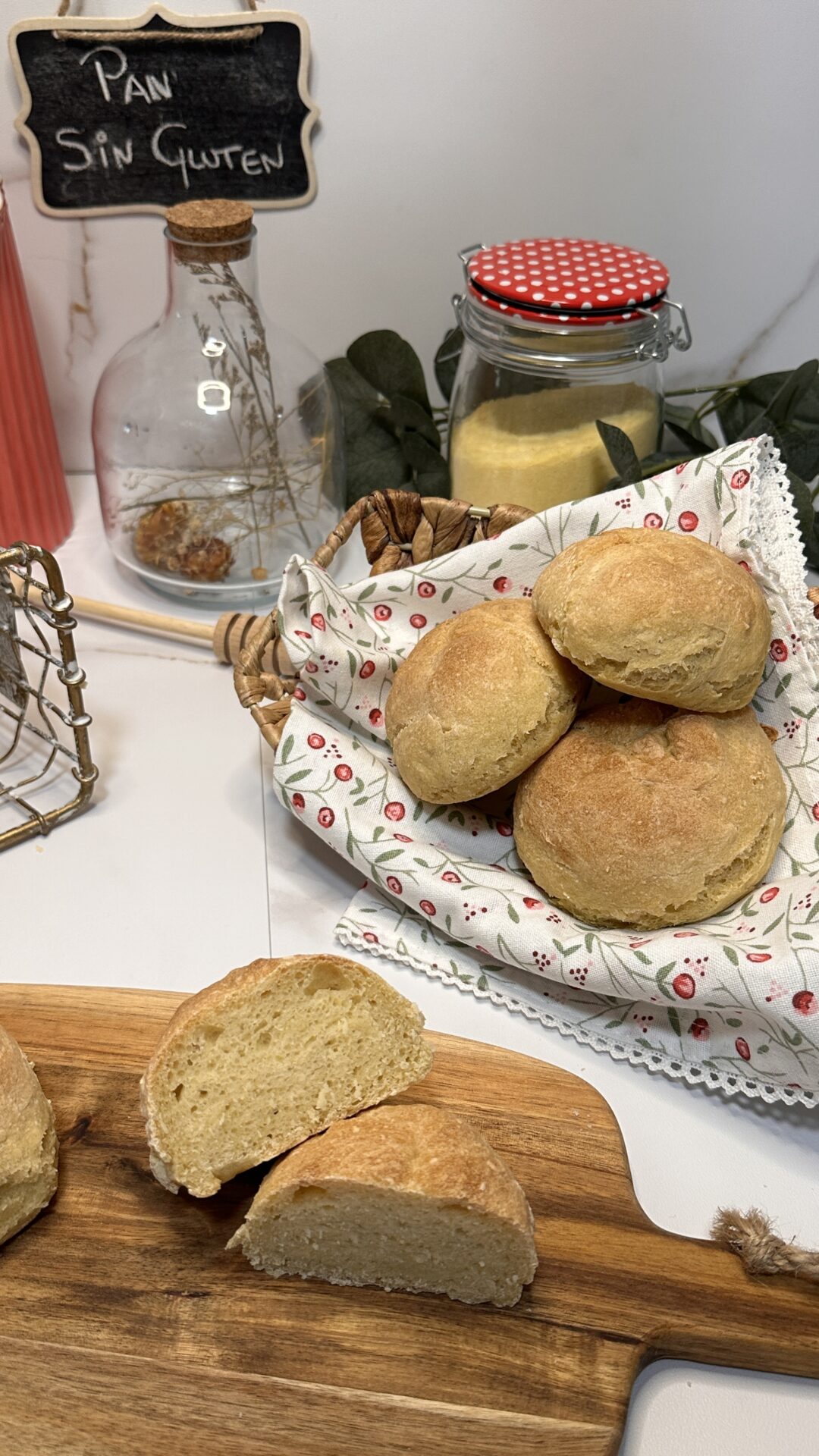 Suave y esponjoso pan sin gluten