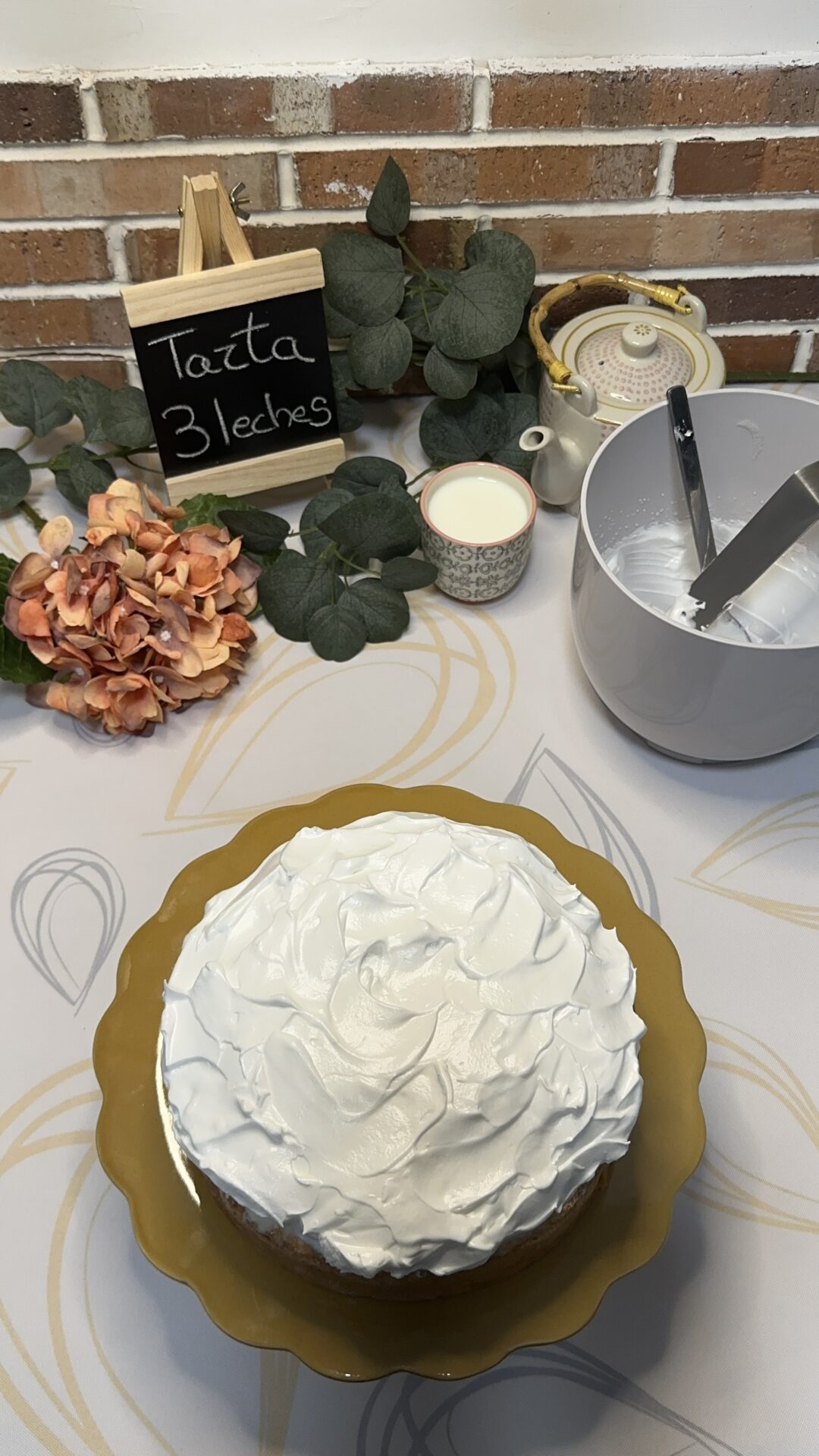 Tarta 3 leches_19 Nuestra tarta tres leches finalizada