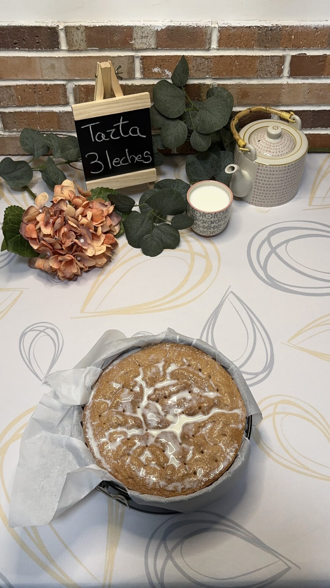 Tarta 3 leches_9 Reservamos en la nevera hasta el día siguiente