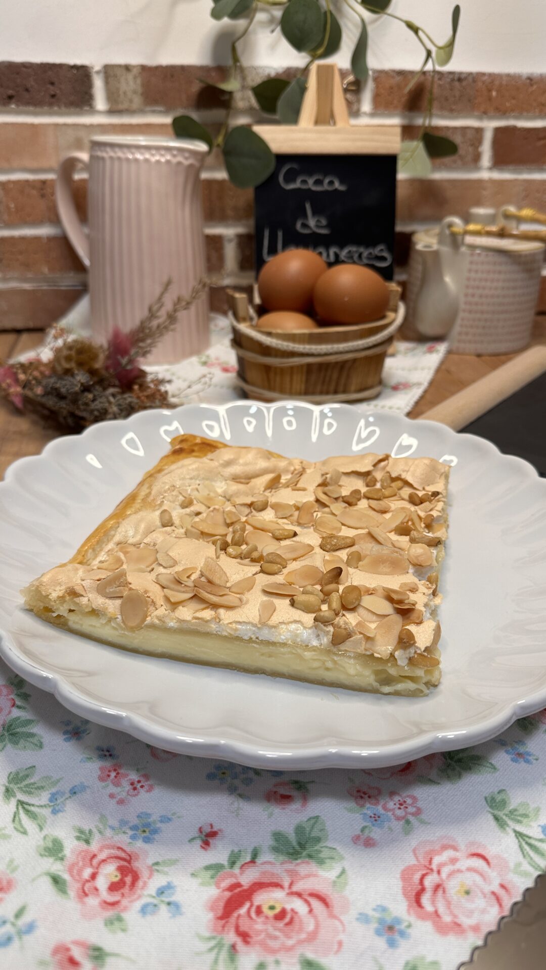 Deliciosa coca de Llavaneres