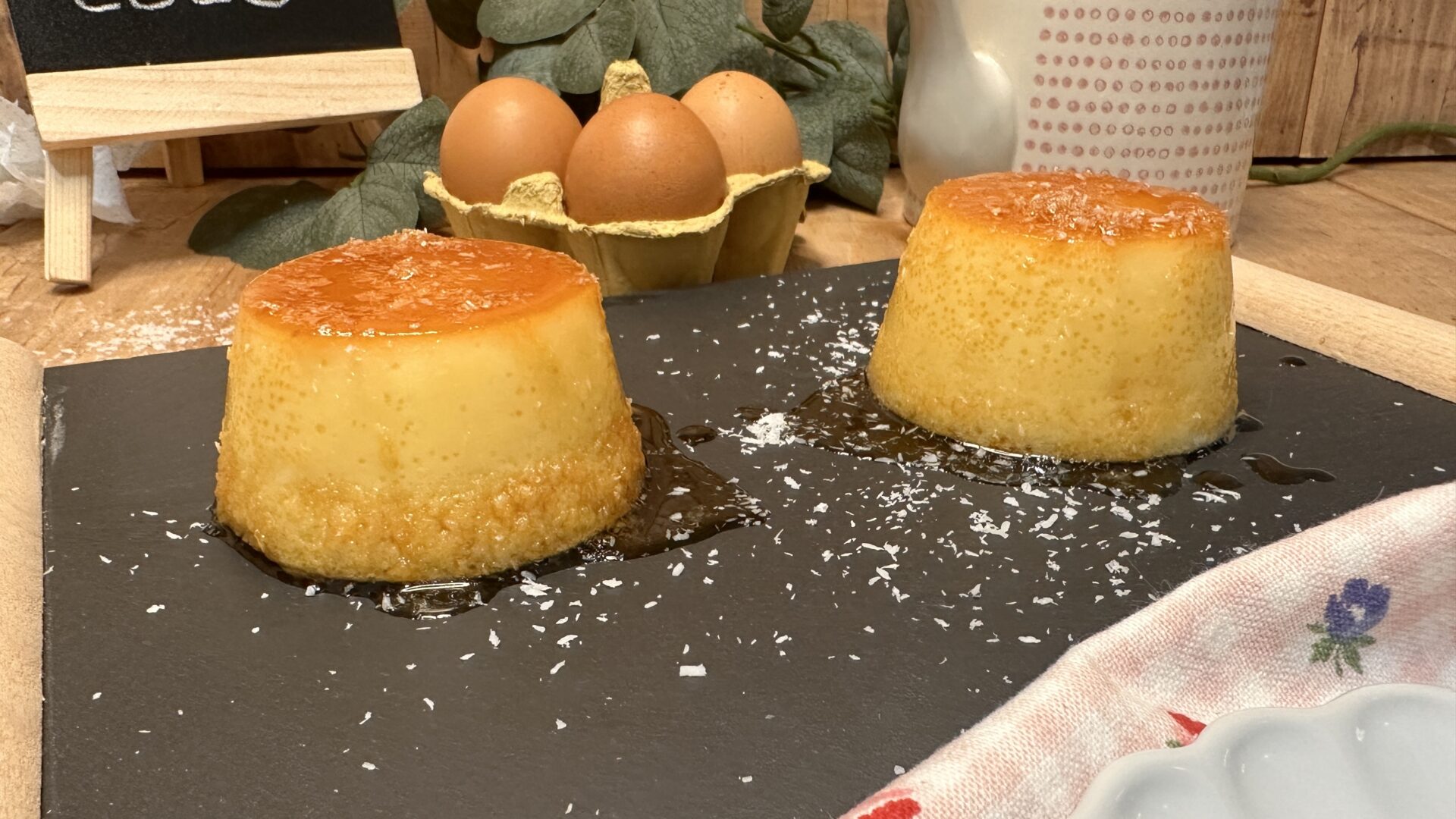 Flan de coco de Toledo en Dulce