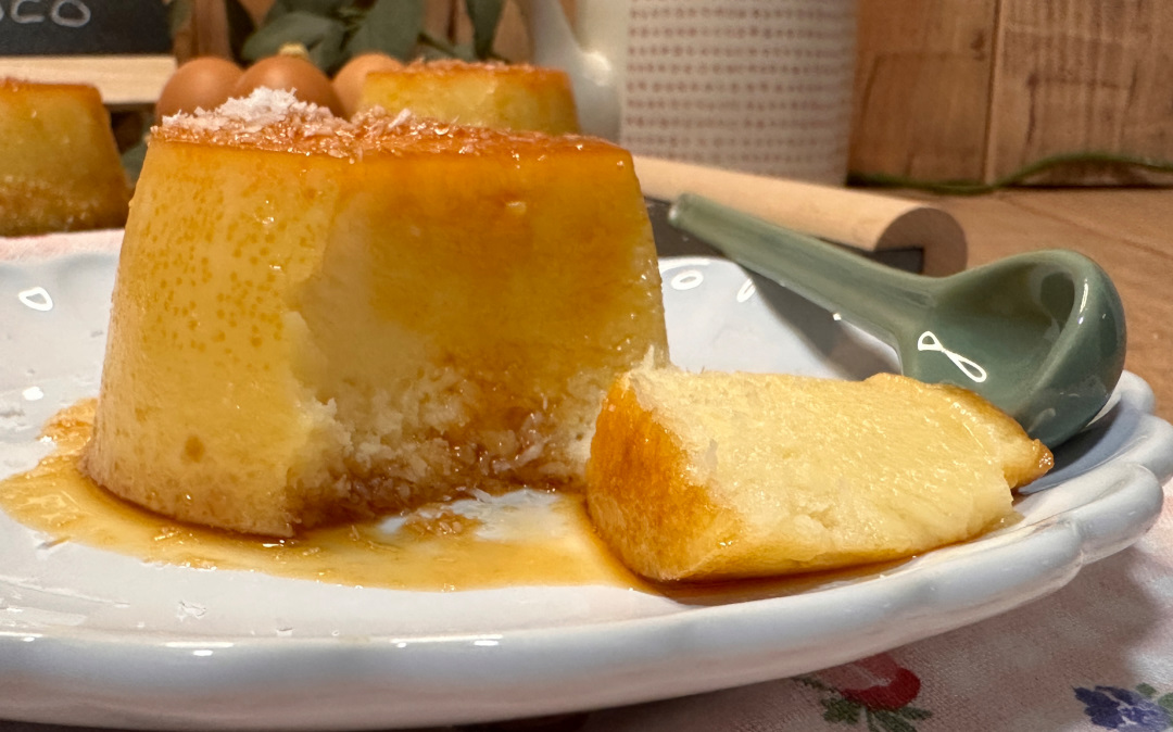 Flan de coco