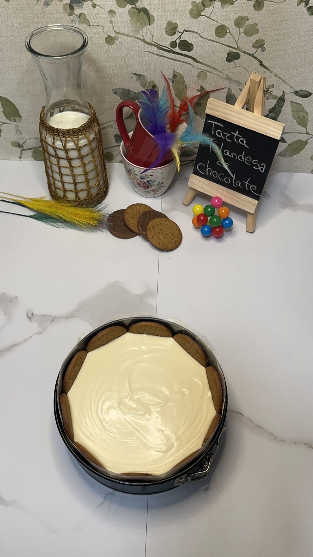 Llevamos nuestra tarta holandesa a la nevera un mínimo de 4 horas