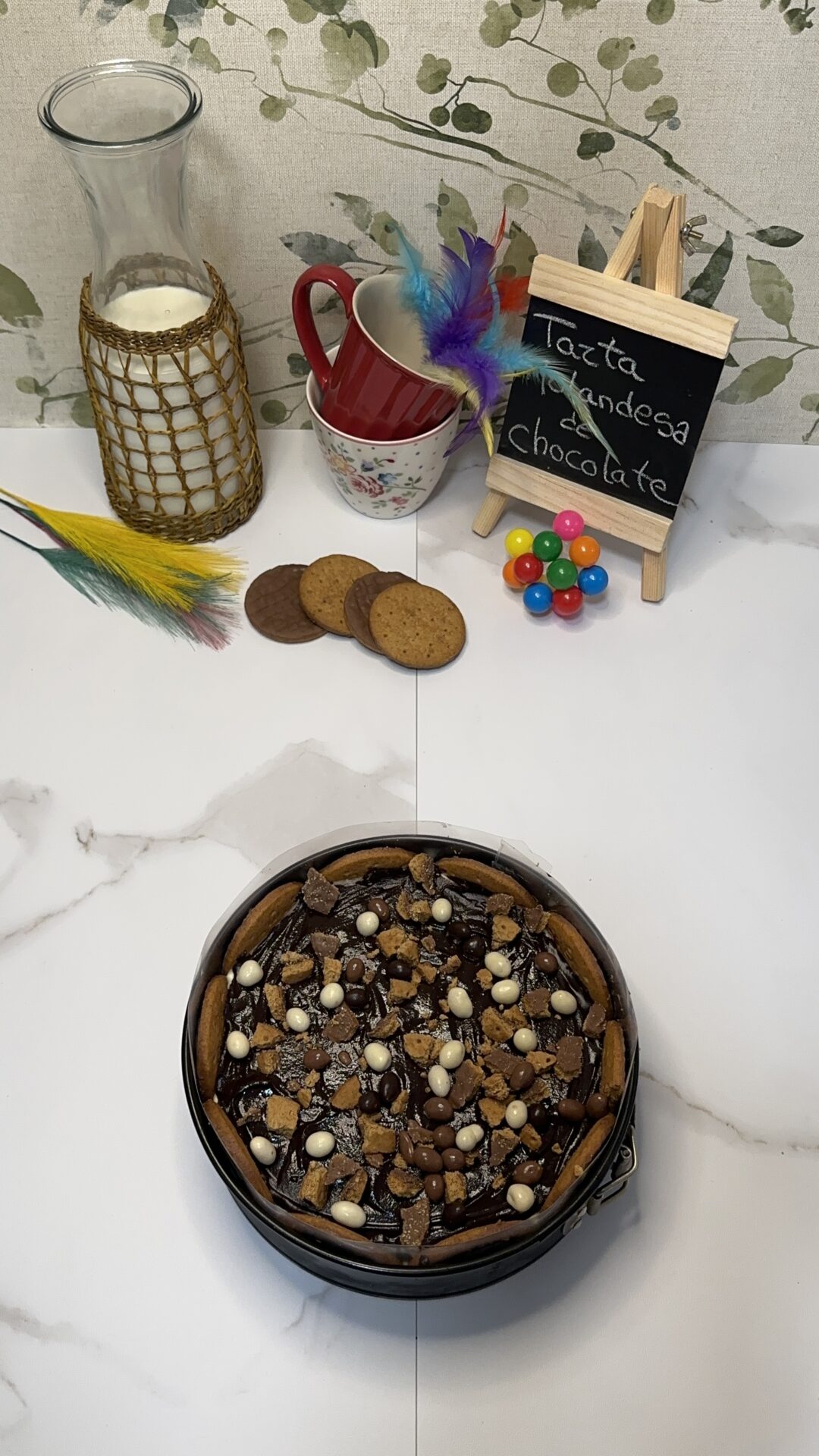 Llevamos nuestra tarta holandesa de nuevo a la nevera