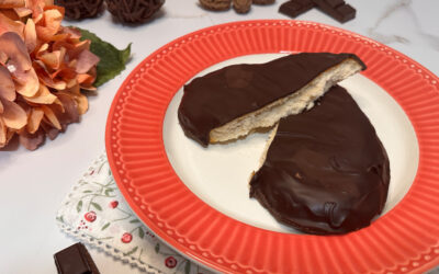 Palmera de Chocolate Fit de 3 Ingredientes: la Receta Viral Sin Gluten y Sin Huevo
