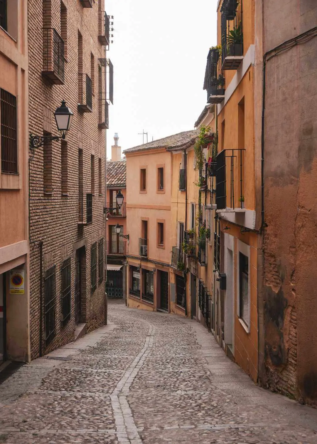 Calles de la judería de Toledo, cuna histórica de los obradores de mazapán