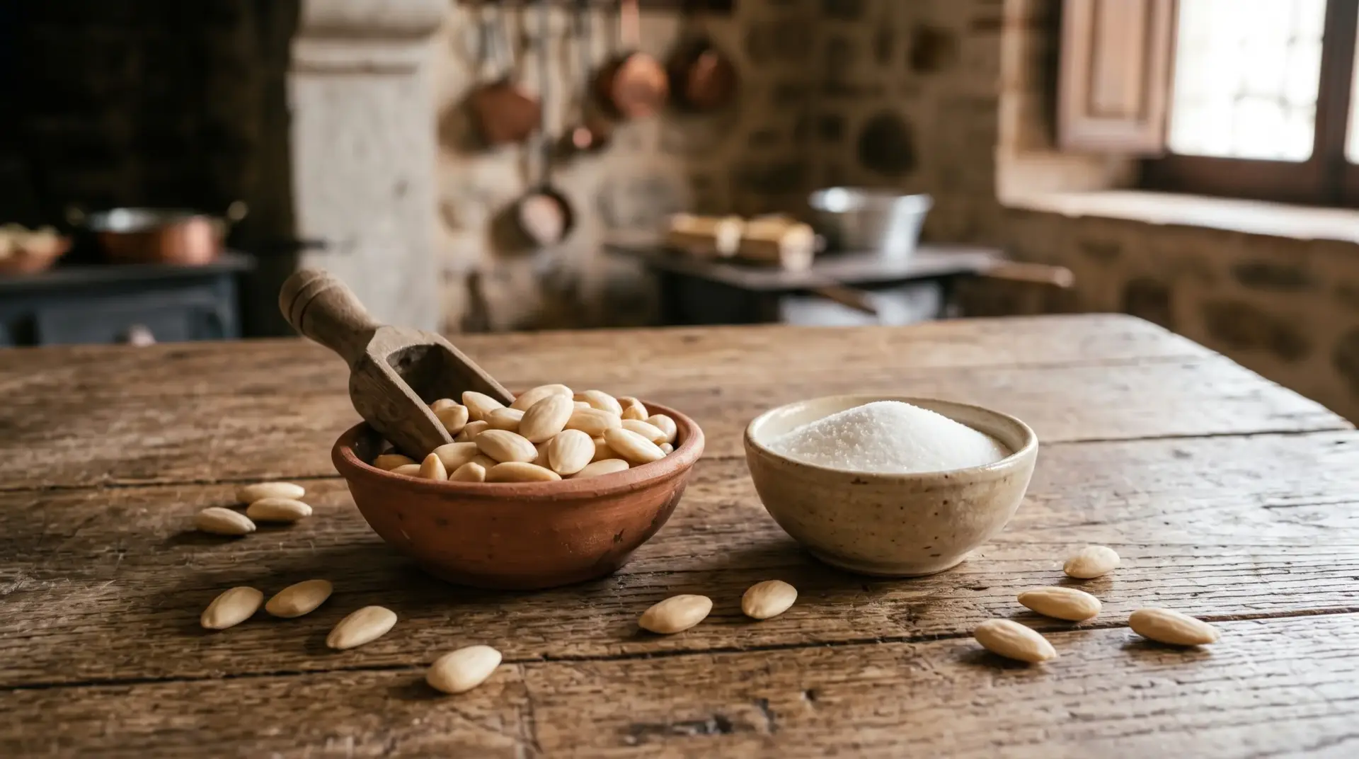 Almendra y azúcar, ingredientes principales del mazapán artesano