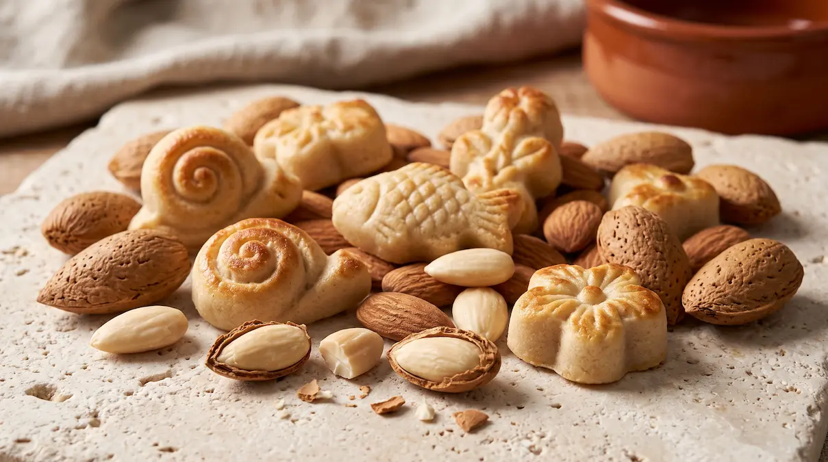 Almendras y mazapán, principales ingredientes y propiedades